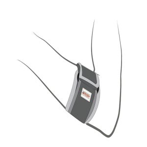 Elbow splint, with OTSI TW40 silicone pad
