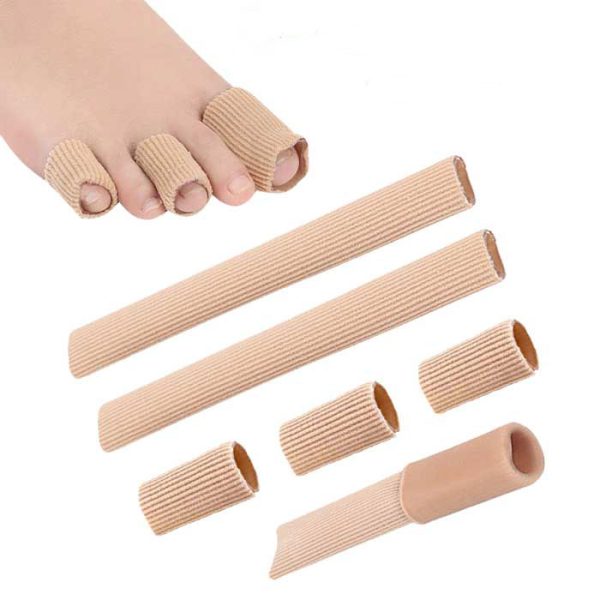 Silicone finger protector with fabric cover UWALK model 1151