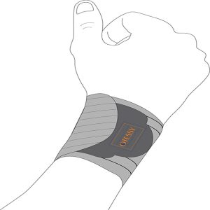 Simple wristband of Otsi brand, model TW 01