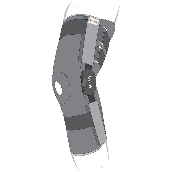 زانو بند مفصل دار مدرج اتسی Tk01 Tk 01 Articulated Knee Brace